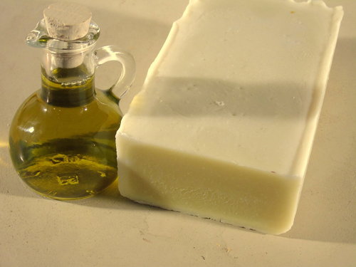 Olivenöl-Bienenwachs - Seife